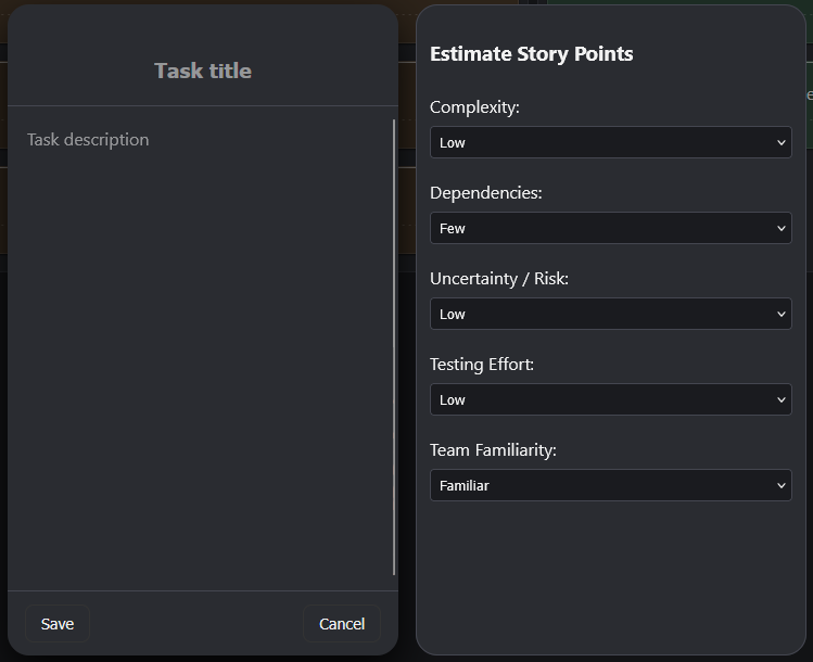 Dralix story point estimator